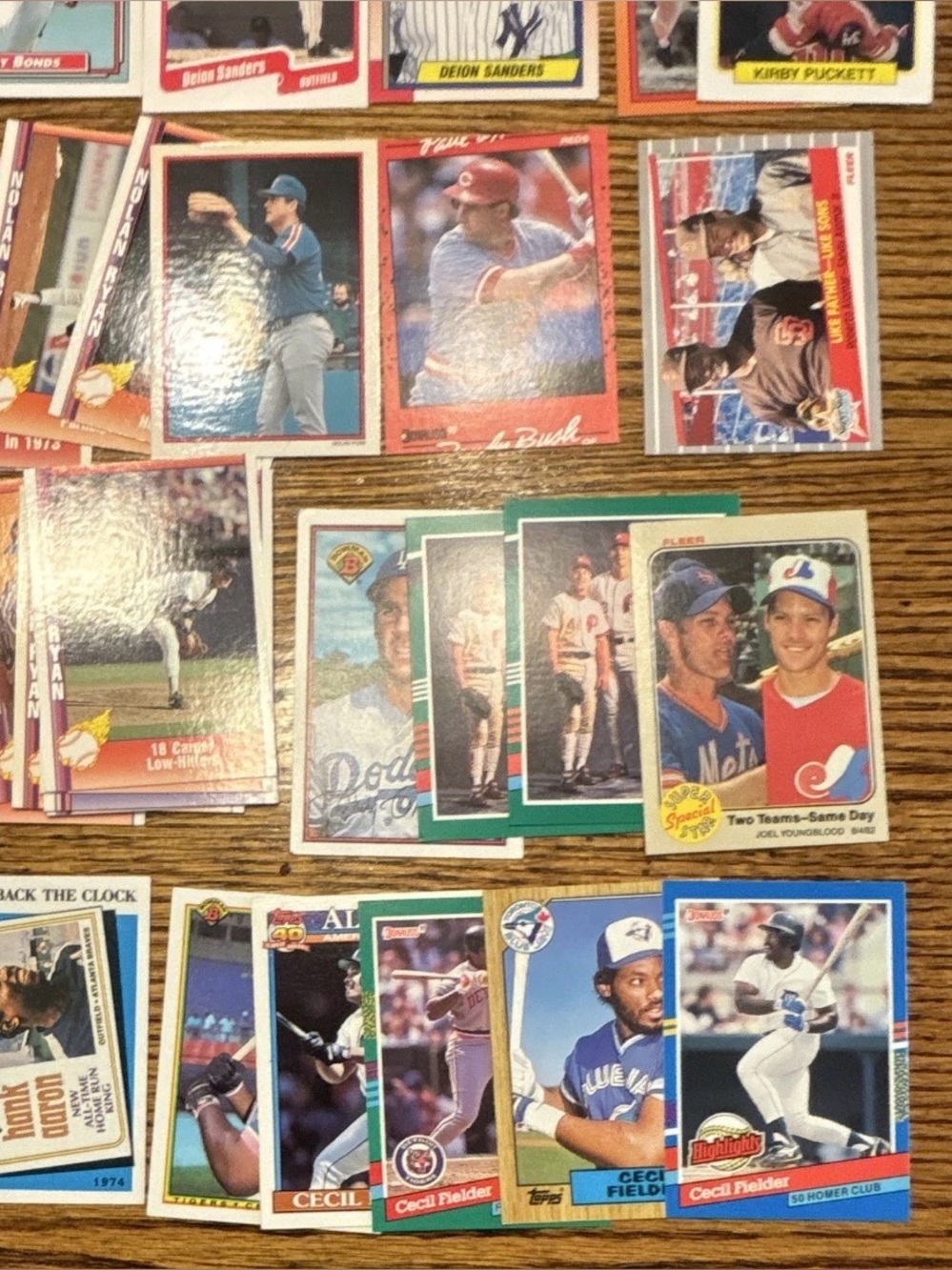 HUGE Lot of Hall of Famers and Legends from Bo, Bonds, Griffey, Nolan, Randy,etc - Picture 10 of 10